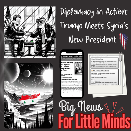 Trump Meets Ahmed al-Sharaa, Syria’s New Ruler in His Middle East Tour! Article Pack with Two FREEBIES!