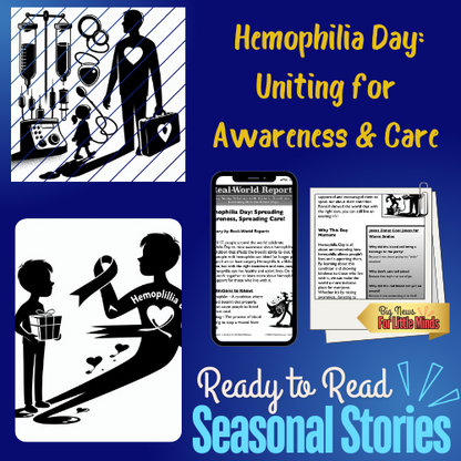 Hemophilia Day Focus: What’s the Condition, Spreading Hope in Kids Article Pack!