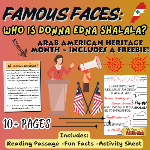 From Classrooms to Congress: The Donna Shalala Story for Kids (Arab American Heritage Month)