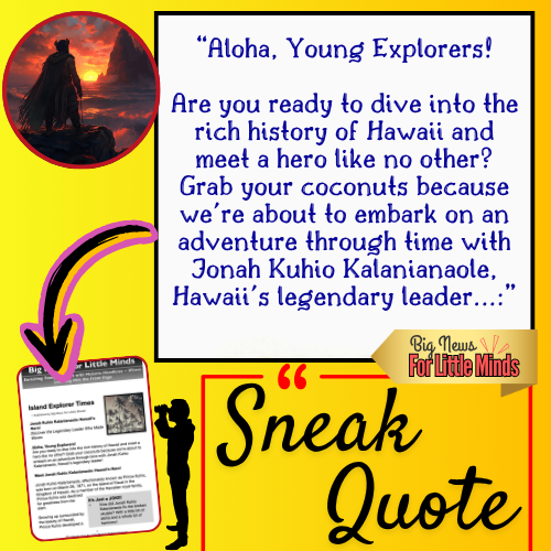 Prince Jonah Kuhio Kalanianaole Day: Hawaiian History in Kids Article Pack with Freebies!