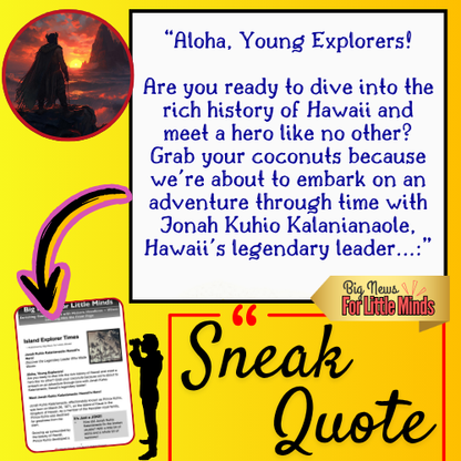 Prince Jonah Kuhio Kalanianaole Day: Hawaiian History in Kids Article Pack with Freebies!