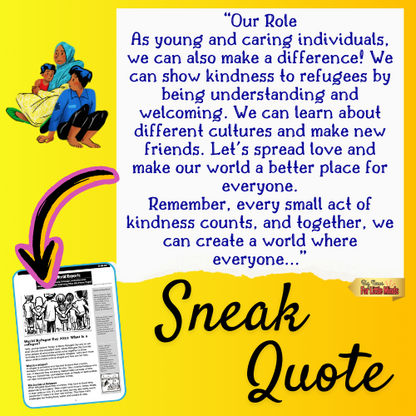 World Refugee Day: Kids Article Package (Mini) with FREE Worksheets & Activities!