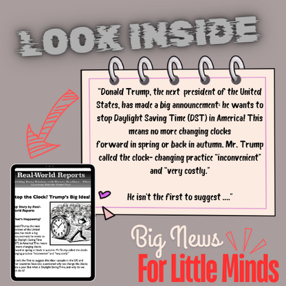 Donald Trump Wants to Stop Daylight Saving Time in the US & Freebie Worksheets