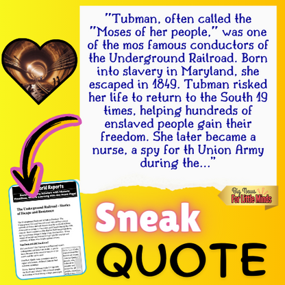 The Underground Railroad - Stories of Escape: Black History Month Lesson for Kids