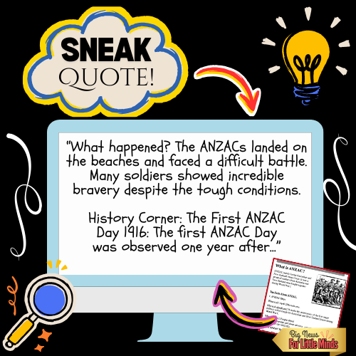 What is ANZAC & ANZAC Day of Remembrance? – Article & Activity Pack: April 25th!
