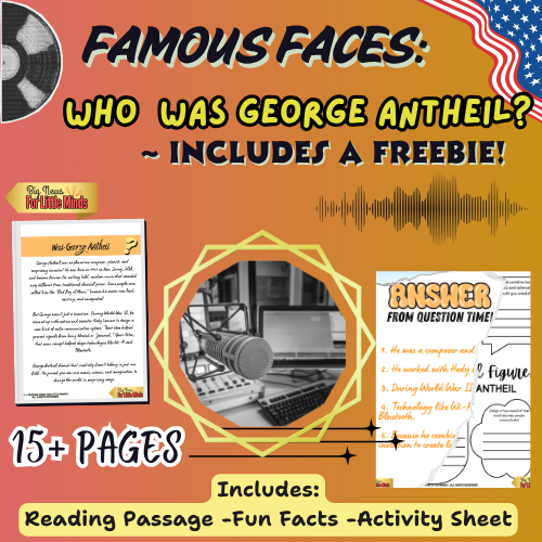 George Antheil & Invention That Helped Shape Wi-Fi: Mini Reading Resource with Tasks
