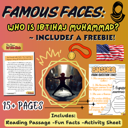 Ibtihaj Muhammad: 1st U.S. Olympian to Compete in a Hijab (Women's History Month)!