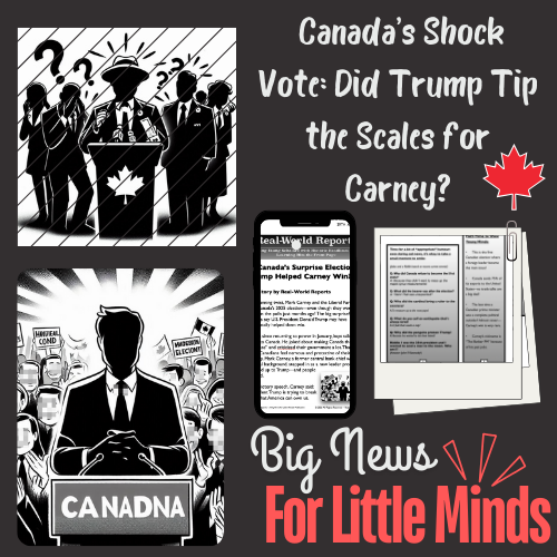 Mark Carney Wins Canada’s Election: Trump’s Influence, Democracy & FREE Worksheets