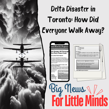 Miracle Escape: How Everyone Survived Delta Toronto Plane Crash | Kids News Pack