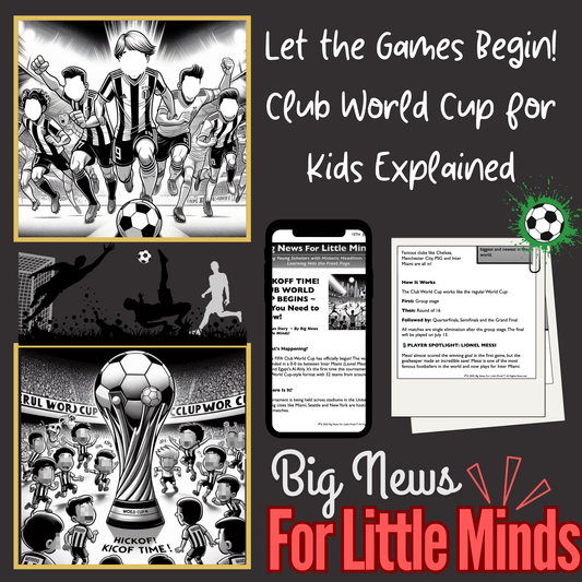 First Ever Fifa Club World Cup 2025 in USA! Kids' Article Package & Freebies x2 to Fill-in!
