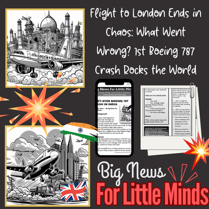 First-Ever Boeing787 Crash: Flight Fails on the Way to London from India: Article Pack!