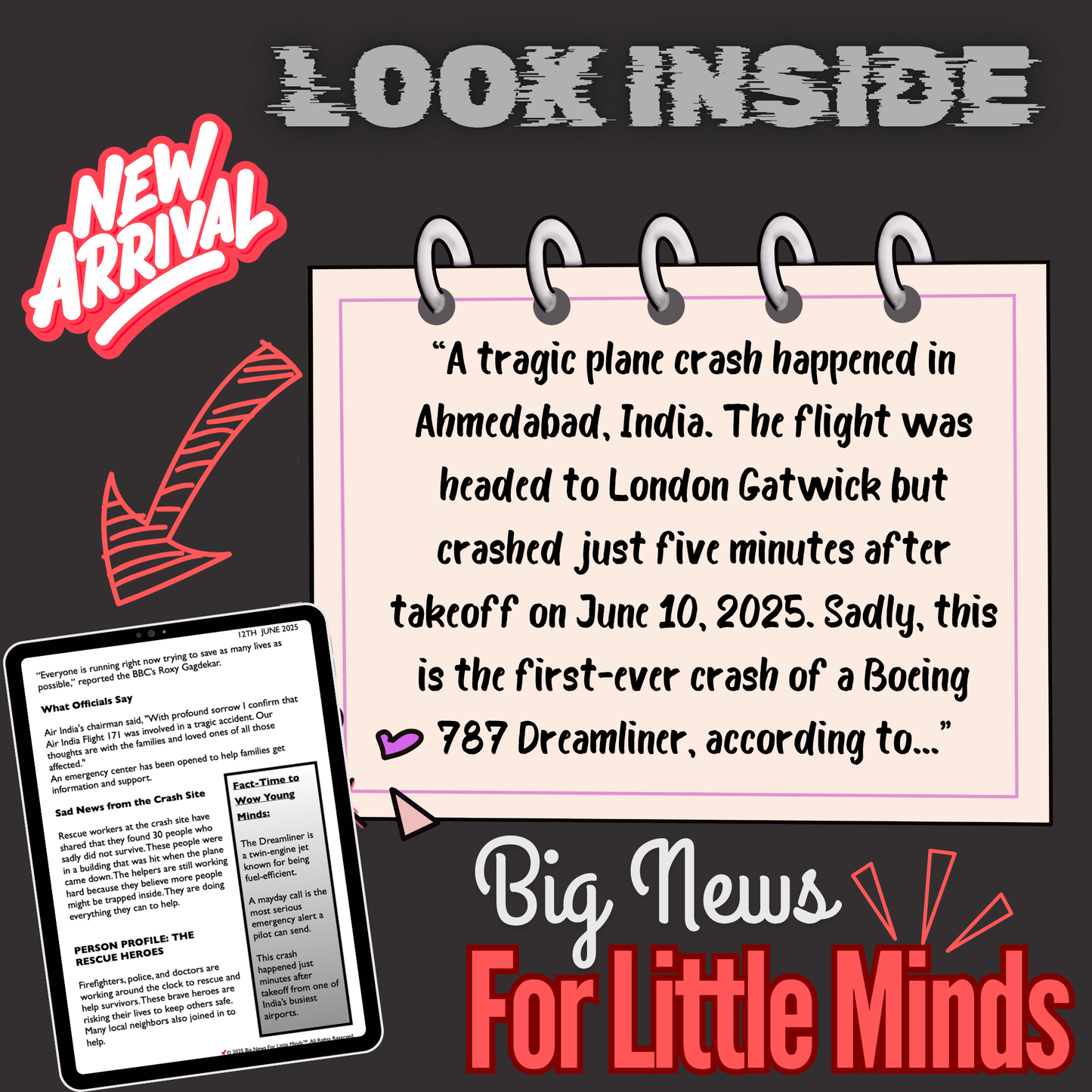 First-Ever Boeing787 Crash: Flight Fails on the Way to London from India: Article Pack!