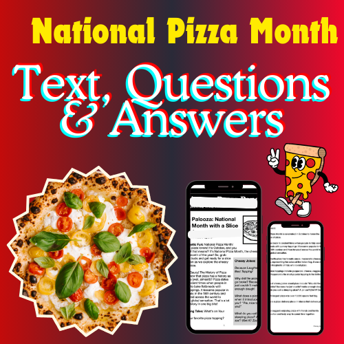 National Pizza Month for Kids | Pizza History, Fun Facts, Activity & Worksheets