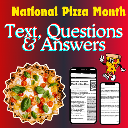 National Pizza Month for Kids | Pizza History, Fun Facts, Activity & Worksheets