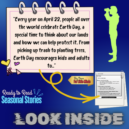 One Earth, One Chance: Earth Day Article Package for Kids in April