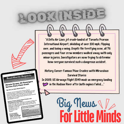 Miracle Escape: How Everyone Survived Delta Toronto Plane Crash | Kids News Pack