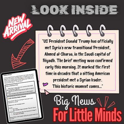 Trump Meets Ahmed al-Sharaa, Syria’s New Ruler in His Middle East Tour! Article Pack with Two FREEBIES!