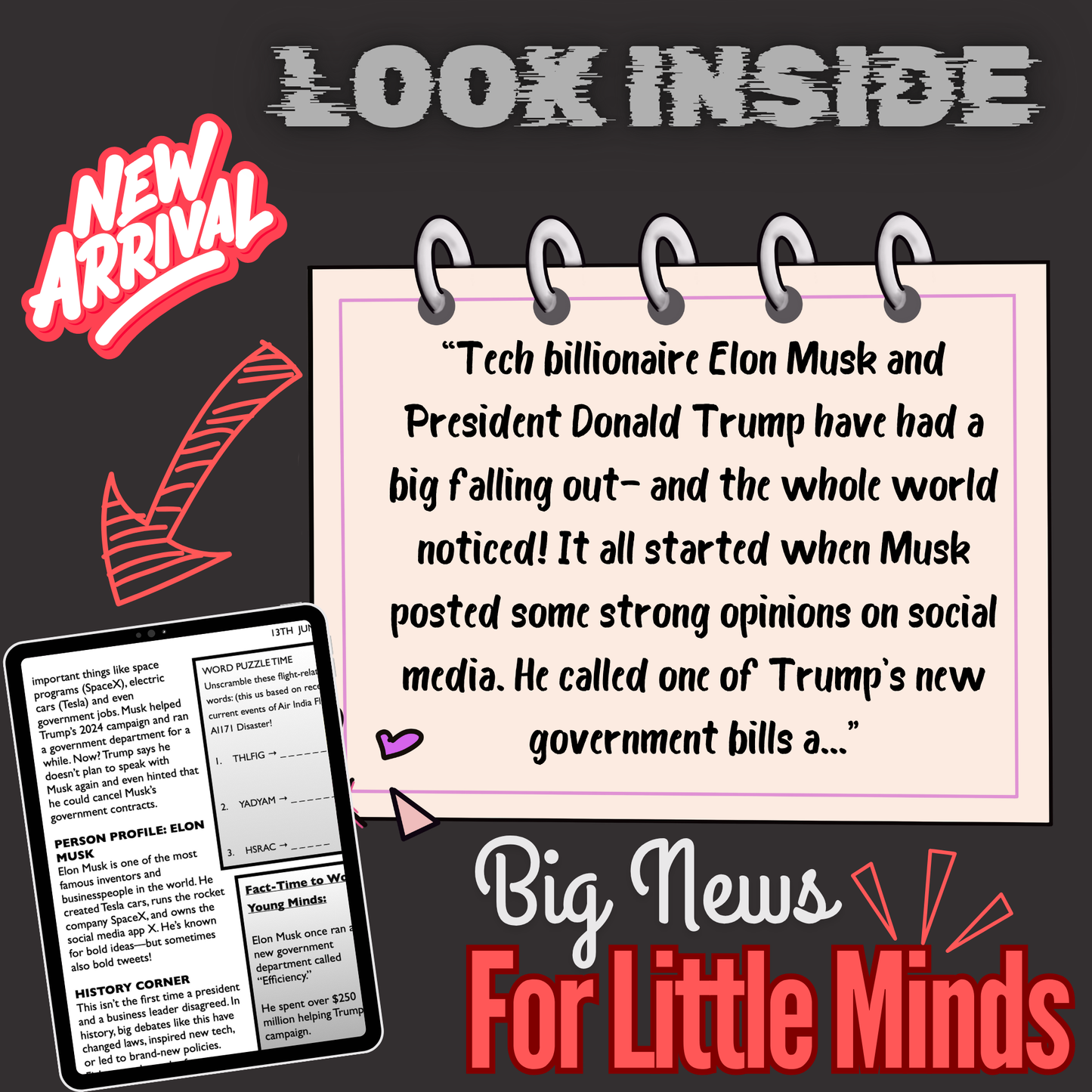 The Trump-Musk Rift & Break-Up: Business Bros No More: Tech Meets Politics Then Crashes ~ Article Pack!