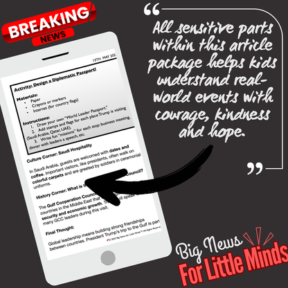 Trump in Saudi for First Major Trip Again! A Young Diplomats' Article Pack with Two Freebies