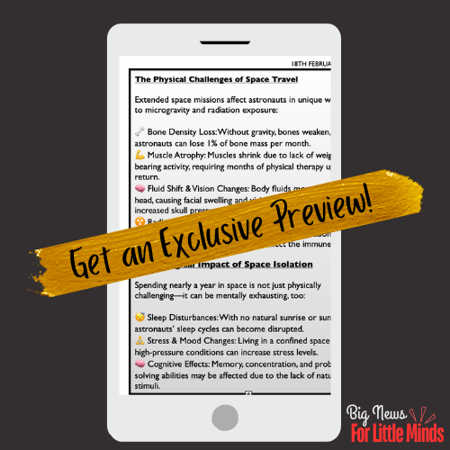 Stranded NASA Astronauts Finally Returning Home – Science of Space Travel: Kids Article Pack!