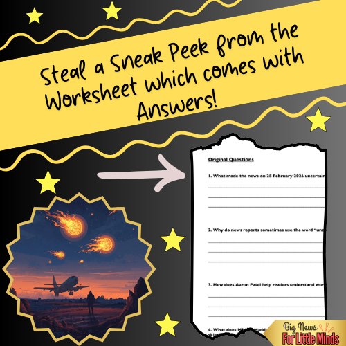 Iran 2026 Conflict: USA, Israel, Iran – Compare & Contrast Pack: Text & Worksheets!
