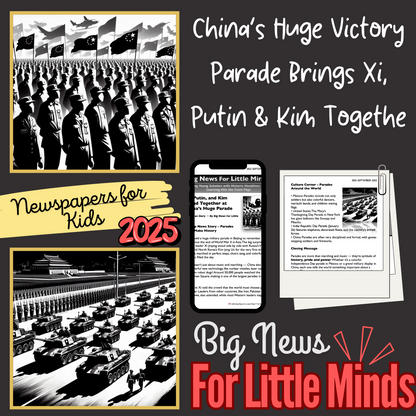 Xi, Putin, Kim Stand United at Beijing Parade: 2025 Article Package with Freebies!