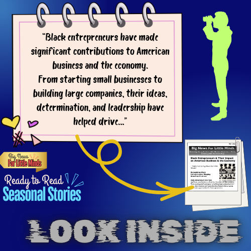 Black Entrepreneurs’ Impact on American Business: Black History Month Article Pack!
