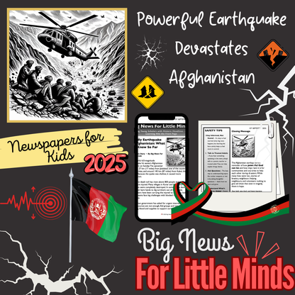 Afghanistan Shaken by Deadly Earthquake 2025: Article Package with Freebies