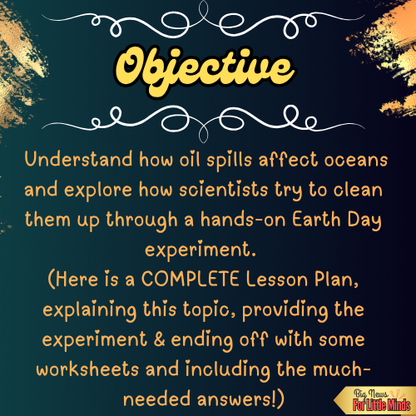 Oil Spill Shock – Earth Day Clean-Up Challenge, Epic Science Lesson Plan & Fun!