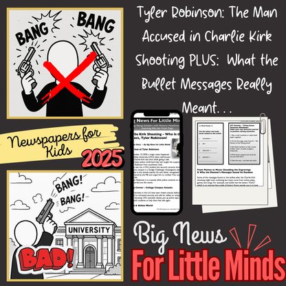 Who Is Tyler Robinson, Suspect in Charlie Kirk Shooting? Article Pack on True Crime
