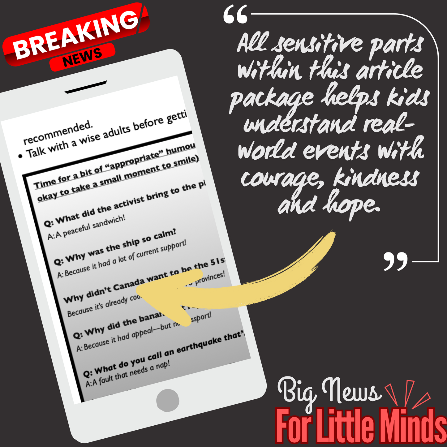 Greta’s Aid Trip to Gaza Interrupted: Kids Article Pack & FREEBIES Worksheets x2