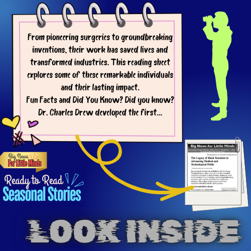 Legacy of Black Scientists from History: Black History Month Lesson with Activities & Freebies!