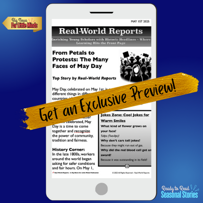 May Day: The Holiday with Two Sides on May 1st! Kids Article & Activity Pack