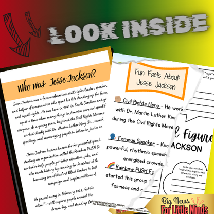 Jesse Jackson’s Story: From Activist to History Maker: Kids Guide to His Legacy 2026!