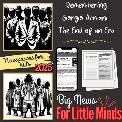 Giorgio Armani Passes Away: Who was he? A Legacy in Fashion Article Pack with Freebies