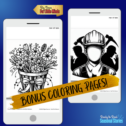 May Day: The Holiday with Two Sides on May 1st! Kids Article & Activity Pack