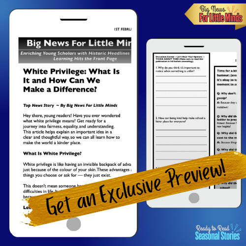 What is White Privilege: Awareness, Respect & Equality: Black History Month Package!