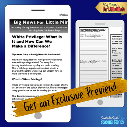 What is White Privilege: Awareness, Respect & Equality: Black History Month Package!