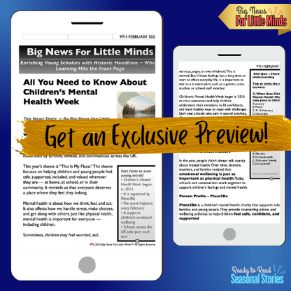 Children’s Mental Health: Big Feelings, Big Support! Kids Article & Freebie Pack!