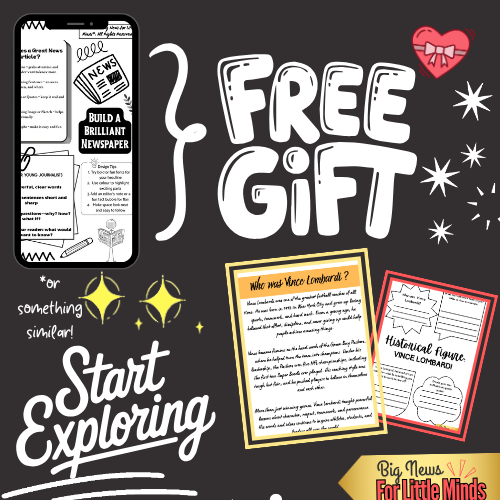 Who was: Vince Lombardi & True Story of the Super Bowl! Freebie Gift included!