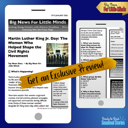 MLK Day: Civil Rights Women Leaders who made History! Black History Month Reading Pack!