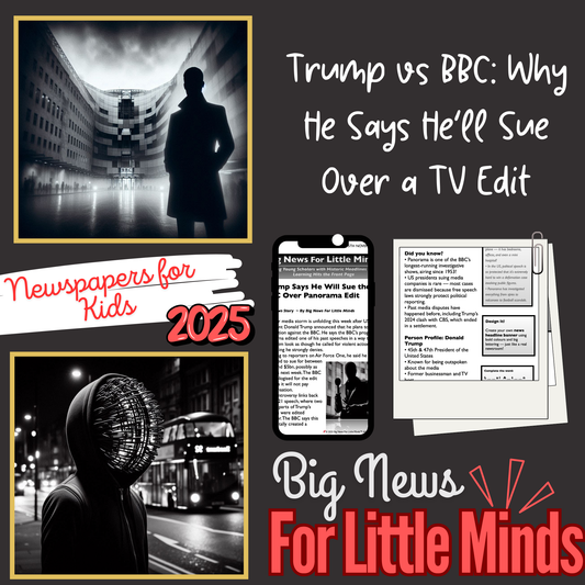 Trump vs Panorama: The Dispute Behind the Headlines: Kids Newspaper on this Drama!