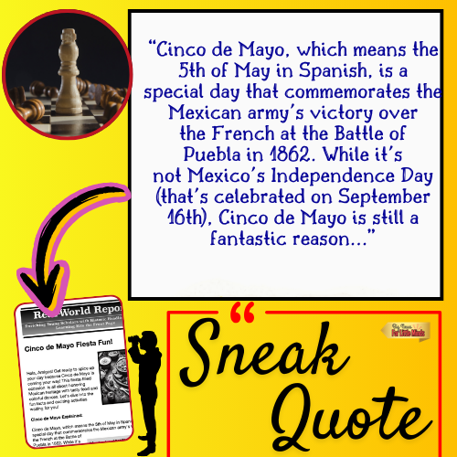 Cinco de Mayo – Kids Mini Article & Activity Pack for 5th May Fun (Ages 7–10)