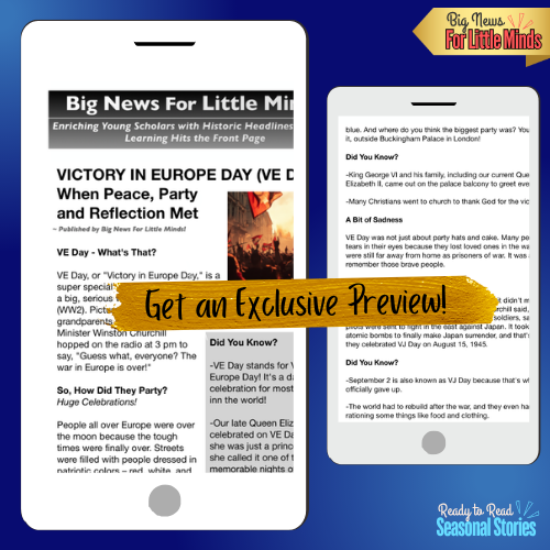 Victory in Europe Day (VE Day) – Kids Article & Activity Pack (Informational Reading)