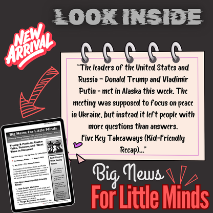 Trump vs. Putin: Key Takeaways from Alaska 2025 Summit - Article & Freebies