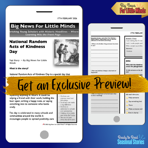 National Random Acts of Kindness Day Article Pack on: Kindness Starts With You!