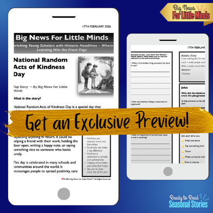 National Random Acts of Kindness Day Article Pack on: Kindness Starts With You!