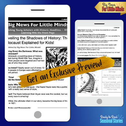 History’s Secrets: The Holocaust Explained for Kids—With a Positive Twist!