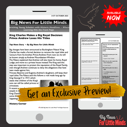 Prince Andrew Loses His Royal Titles: King Charles Shakes things Up! (Kid's News)