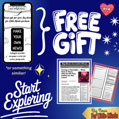 Fasting in Ramadān: What It Means, Why We Fast & What We Learn? Kids Article Pack